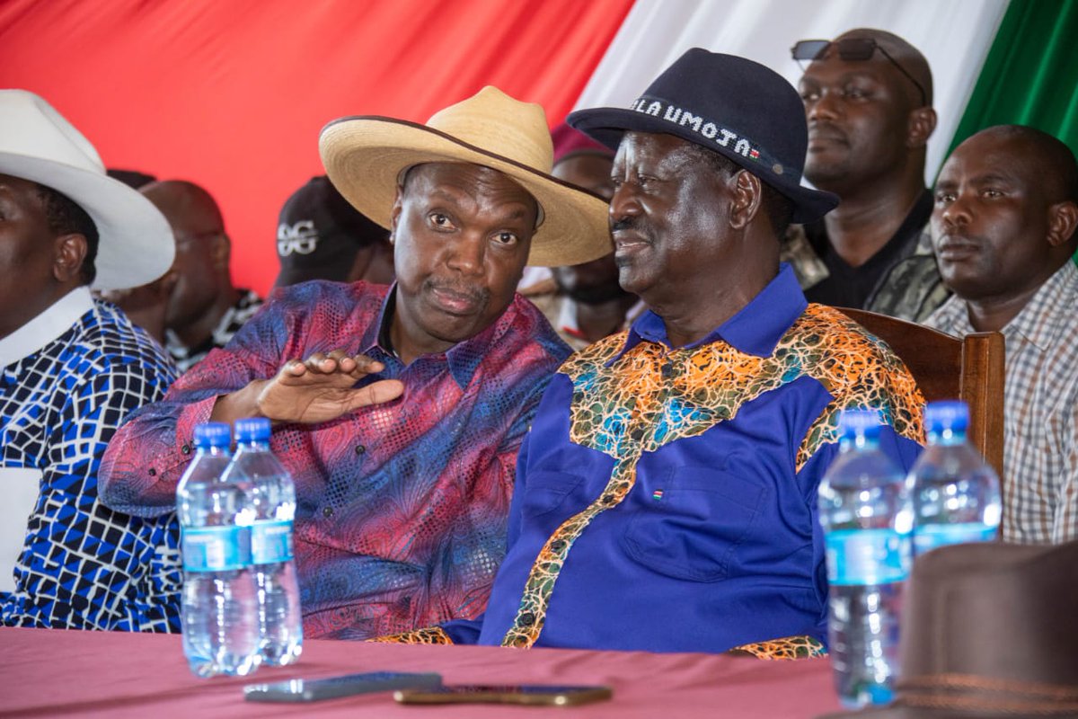 HonFidelCastro's tweet photo. Earlier today ,we had a successful town hall meeting with RT. @RailaOdinga . Asanteni Murang'a.
@AzimioTv https://t.co/rKPVbCu3f1