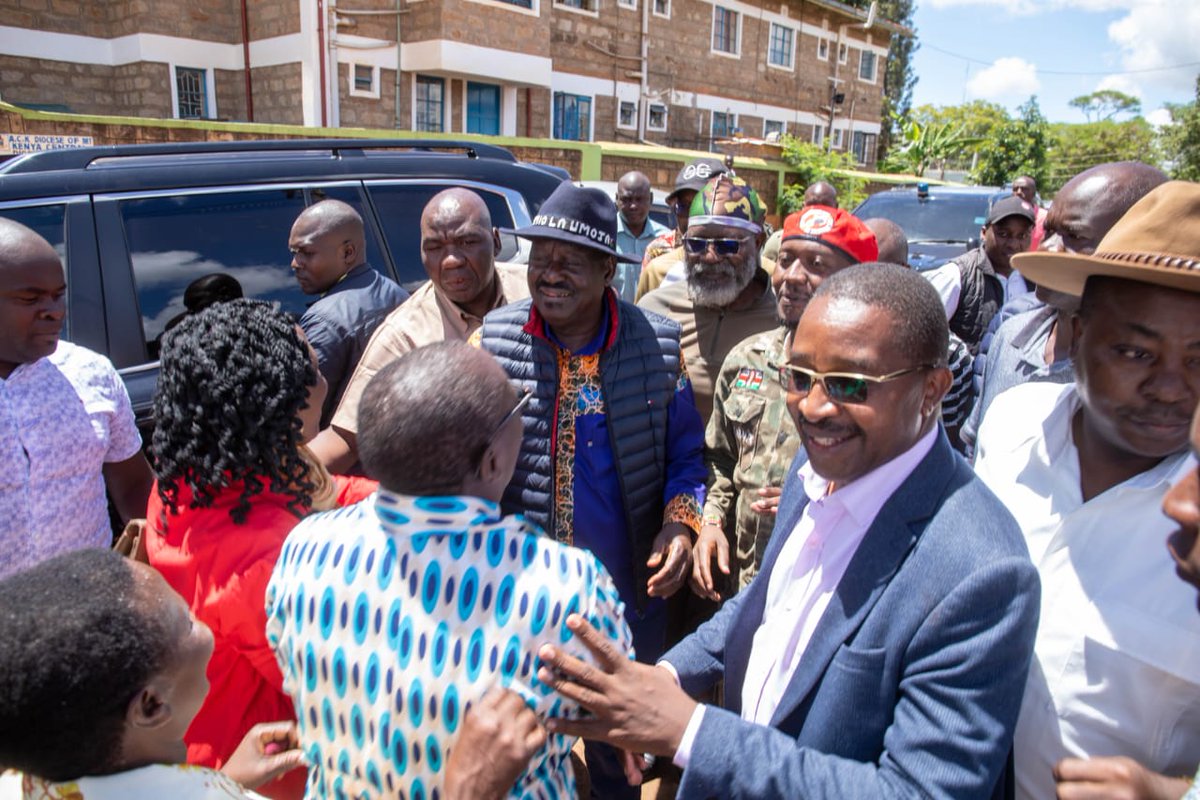 HonFidelCastro's tweet photo. Earlier today ,we had a successful town hall meeting with RT. @RailaOdinga . Asanteni Murang'a.
@AzimioTv https://t.co/rKPVbCu3f1
