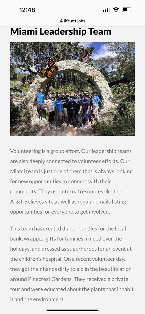Silvia_MRuiz's tweet photo. Miami Leadership Team #MSSMiami #ATTImpact #LifeAtATT #Volunteering #MBCGoofStuff #BanksBosses @TonySmith4Sales @mrsherd2015 @a_labhart @RestrepoARV @TheIvanLacayo @DannyL_MiamiMSS @banks_dvb @TheGoodLifeKev https://t.co/dJJ1hajmZ5