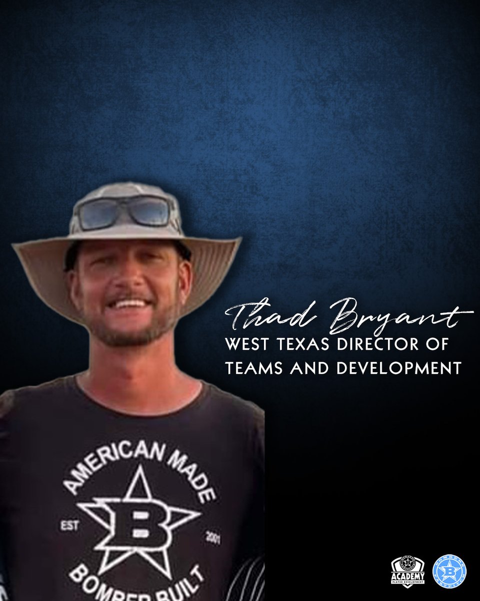 Bombers Fastpitch is excited to announce Thad Bryant as our West Texas Director of Teams and Development. Read more about Thad Bryant's coaching career at the link below! #bombernation 
🔗bombersfastpitch.net/thad-bryant-we…