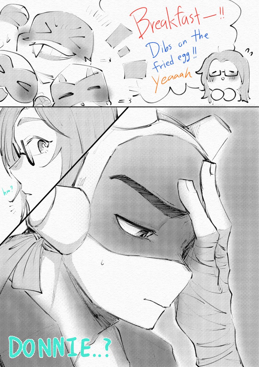 RPD_UWU's tweet photo. Next morning

Dream or Heaven part 7.1 (4/8)

Part 7 will be seperate in 8 page for each update since i cannot post it 20 page in one day UwU;;

#rottmnt #rottmntleo #rottmntdonnie #rottmntraph #rottmntmikey https://t.co/9ZtEFd7sdQ