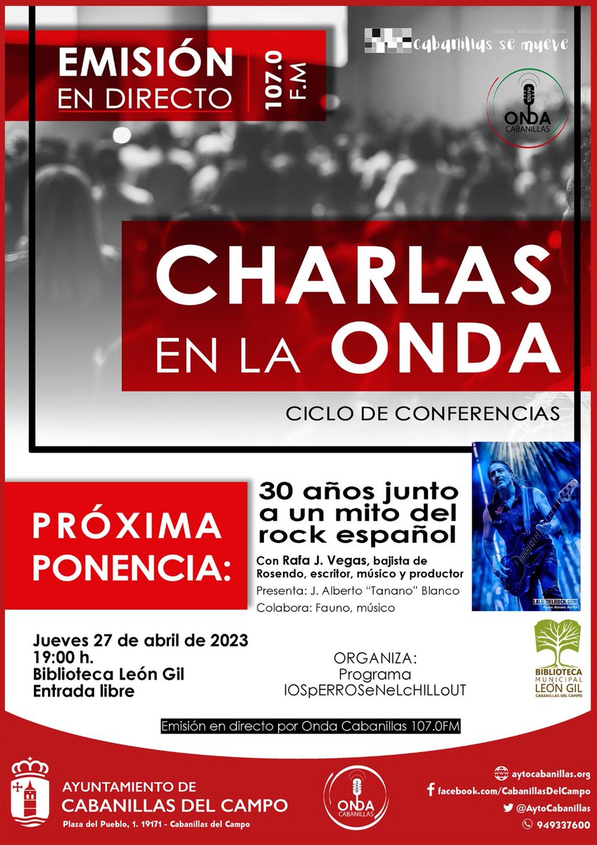 Fauno_'s tweet photo. El próximo jueves presenta @Rafajvegas su último libro en Cabanillas, muy cerquita de Guadalajara.

Conduciendo el evento estará compadre Tanano. 

Será un placer para mí colaborar y echar un cable en esta historia. Cita de lujo! 

Apuntad la fecha y veniros! https://t.co/U8kUnFej8Y