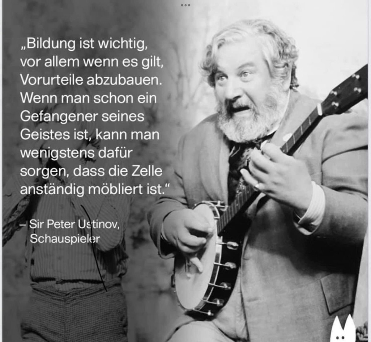 anemlon's tweet photo. Sir Peter Ustinov https://t.co/lpe7aaUpcV