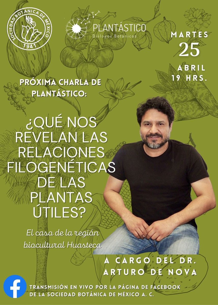 Estimada comunidad botánica. Queremos compartirles que el webinar "Plantástico: diálogos botánicos" sigue, y aunque las circunstancias lamentablemente no fueron las que hubiéramos querido para la charla del mes pasado, ¡ya estamos de vuelta!.