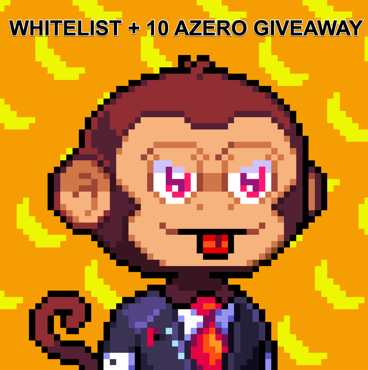 ⚠️‼️<a href="/AzeroZooNFT/">AzeroZoo - Genesis Apes NFT - MINT LIVE</a> WL + 10 $AZERO GIVEAWAY ‼️⚠️

ONE lucky winner will receive 1 WL spot + 10 AZERO!

1⃣FOLLOW <a href="/AzeroZooNFT/">AzeroZoo - Genesis Apes NFT - MINT LIVE</a> + <a href="/AZEROwhale/">AZERO 🐳</a> ✅
2⃣RETWEET🔄
3⃣TAG 3 FRIENDS BELOW💬

Winner will be chosen in 5 days!

#NFTGiveaways #NFTs #NFT #AZERO #Giveaway