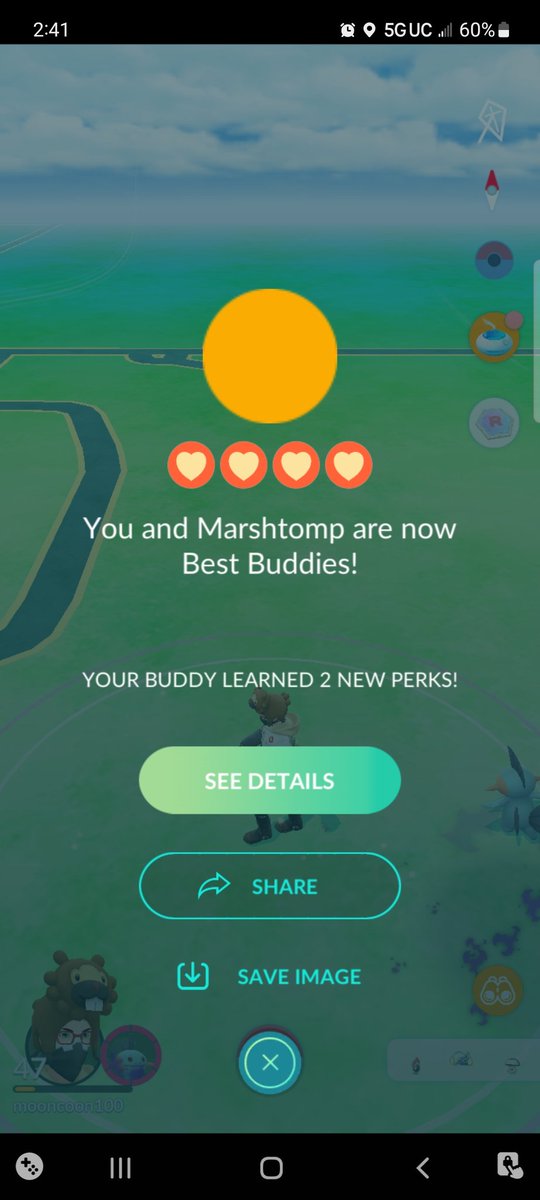 MoonCoon100's tweet photo. New best buddies!!! #buddy5 #friendship #PokemonGOfriends #Pokemon #PokemonGO #pretzel #swampert #ground #water #cheesy #pumpkin https://t.co/8DvUxvOVKT