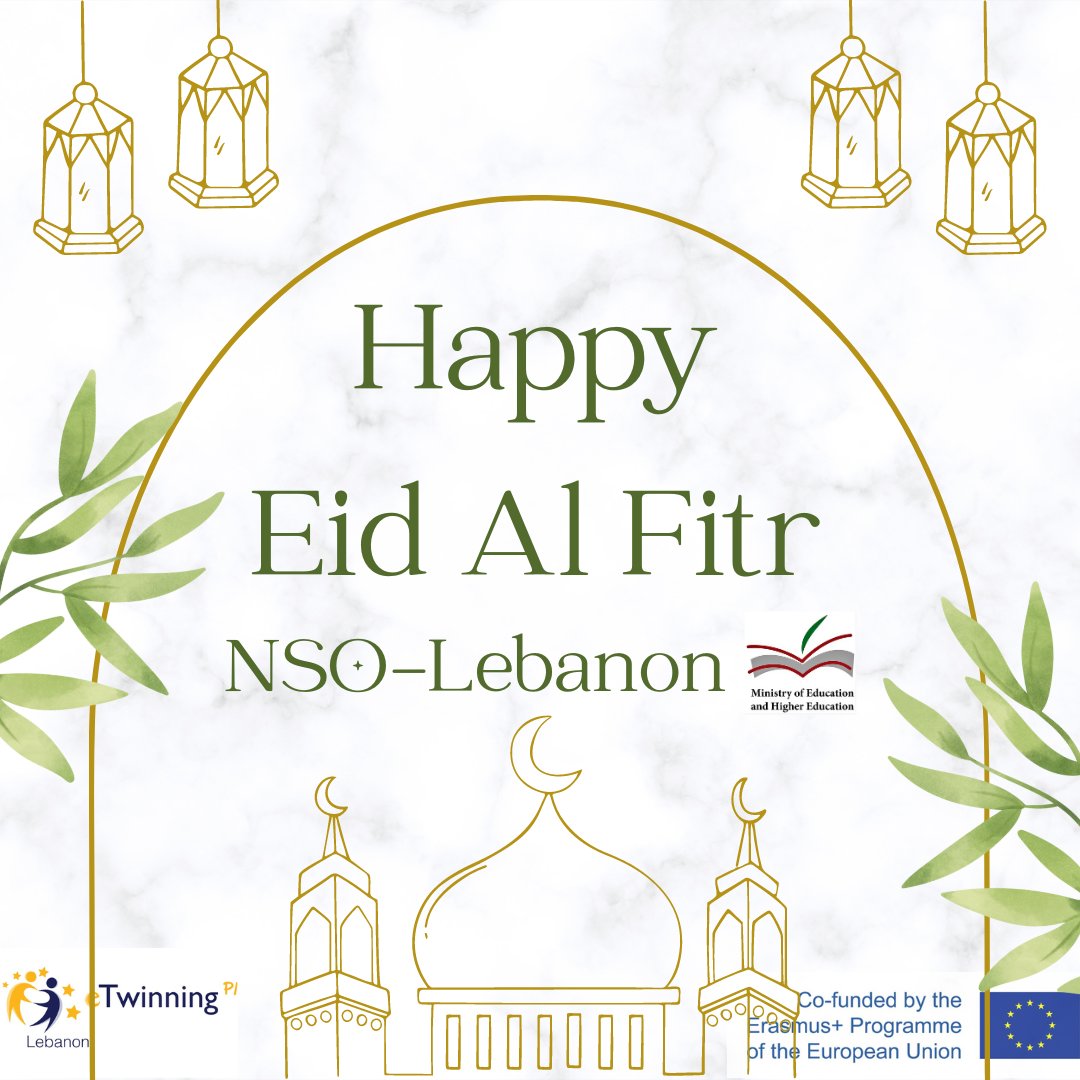 Carolineghos's tweet photo. May the God Almighty open the doors of happiness for you and fulfil all your dreams. Eid Mubarak to you and your family!

#etwinningplusLebanon 
#euinlebanon #etwinningproject  #eTwinning #erasmus #erasmusplusproject #ErasmusPlus  #EidUlFitr2023 #eidmubarak https://t.co/f1POvPaKzL