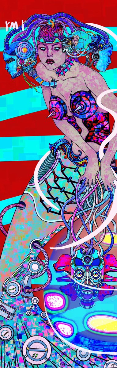 yemingying's tweet photo. 🤖🤖🤖2#drawing #draw #illstrationart #drawthisinyourstyle #drawdrawdraw #draweveryday #cyberpunkers #cyberpunkstyle #cyberpunkfashion #cyberpunkgirl #orgain  #instafashion #robot #robotart #robotic #workworkwork https://t.co/HygICfn7ZY