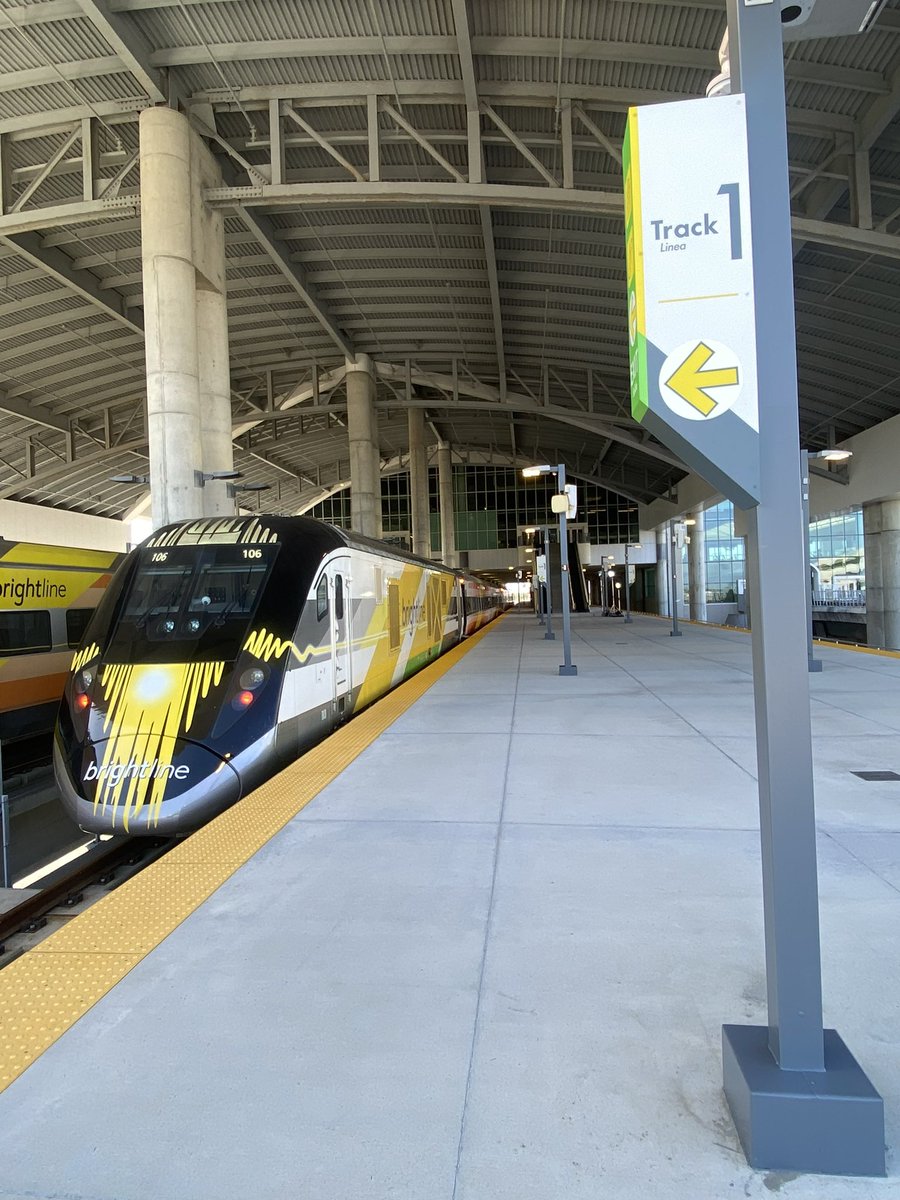 WDBONews's tweet photo. Introducing the all new @GoBrightline Orlando Station! #wdbo #brightline https://t.co/olSUdsDpco