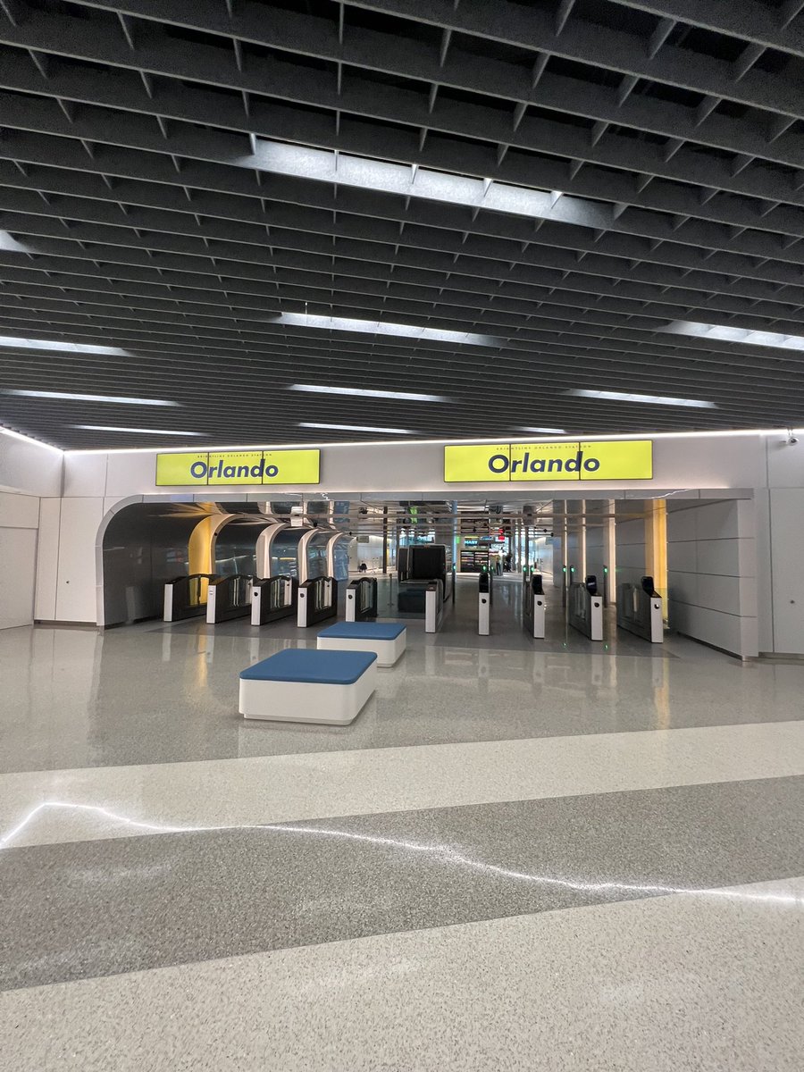 WDBONews's tweet photo. Introducing the all new @GoBrightline Orlando Station! #wdbo #brightline https://t.co/olSUdsDpco