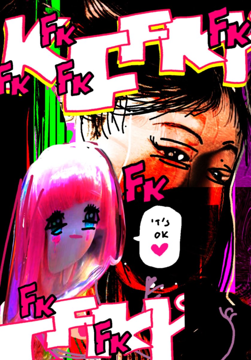 Falsekurt's tweet photo. everything hurts as i sample popping candy #art #glitchart #cute #hardcore https://t.co/2Lu129UwkF