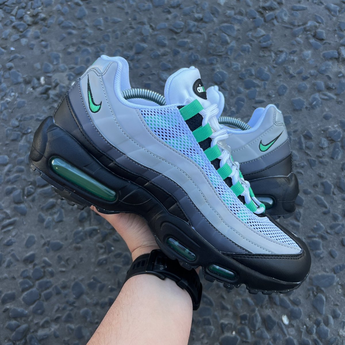 air max 95 green blue
