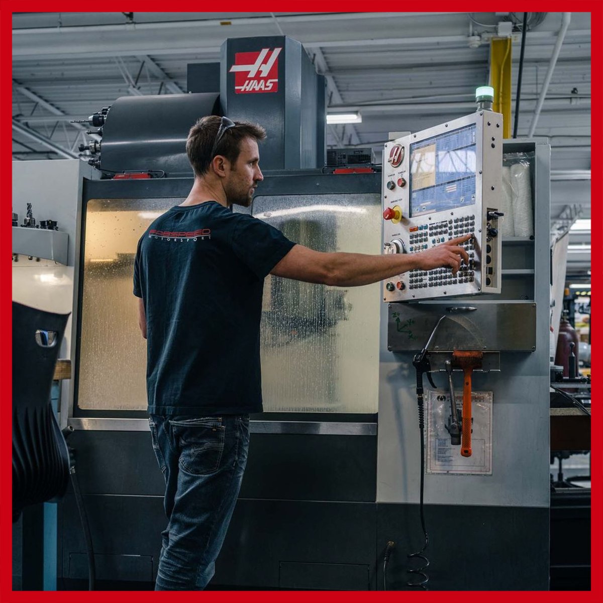 HaasUK's tweet photo. Haas users @fabspeed_motorsport keeping their CNC machines busy manufacturing parts for motorsport.
#Fabspeed #haascnc #cncmachining #instamachinist https://t.co/mK0NFr3Lk1