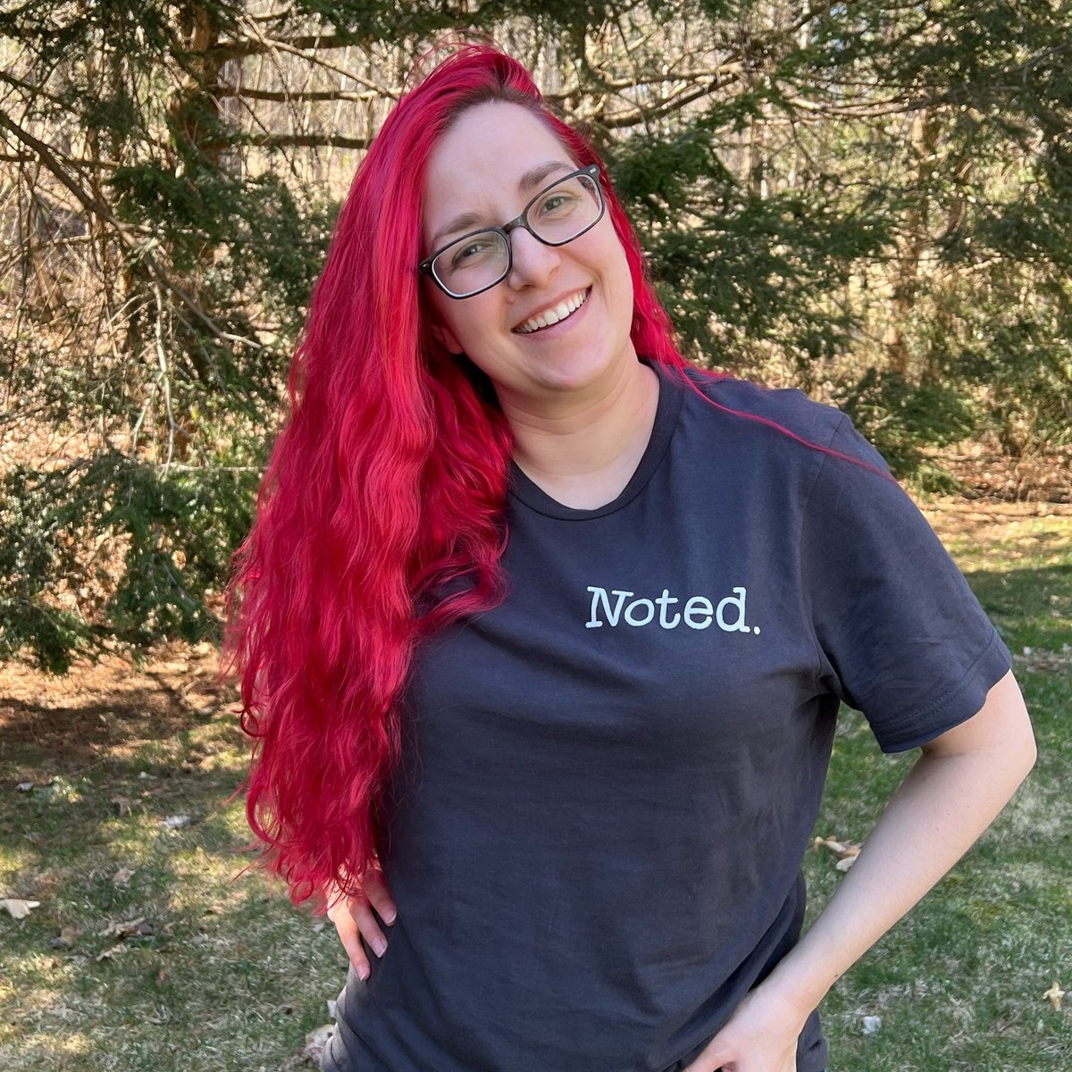 JeremyNDooley's tweet photo. Merch is finally here! You can head to https://t.co/Ta1GYtfiMT to pick up any or all of these 4 shirts! Whether you want to represent Dooley Noted, rock on with 1551,  keep it classy with Noted, or sport my 5 cats with the Campfire Cats, there's something for you! Thank you! 💜🧡 https://t.co/TQwpGgNlAk