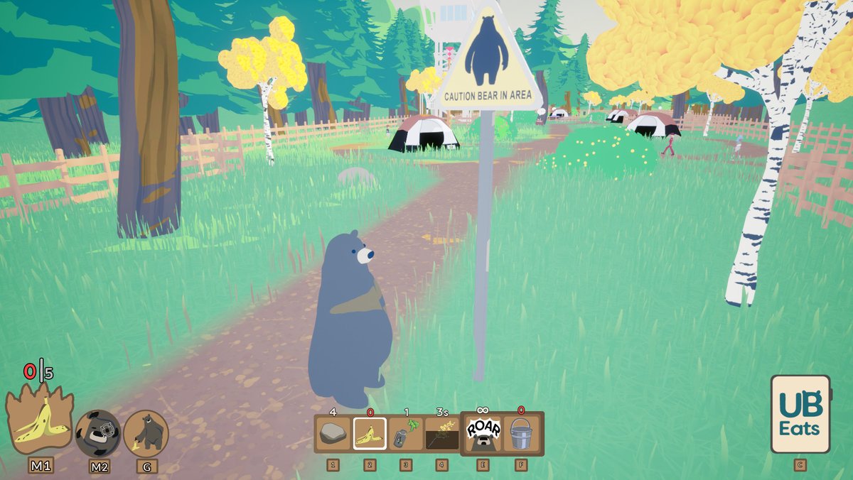 Polygon's tweet photo. Your Average Bear combines Metal Gear Solid and Untitled Goose Game https://t.co/TpB2UzraDs https://t.co/TqisJTBHvS