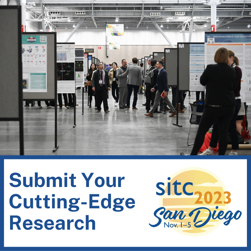 SITC Early Career Scientist Committee on Twitter "Submissions are NOW