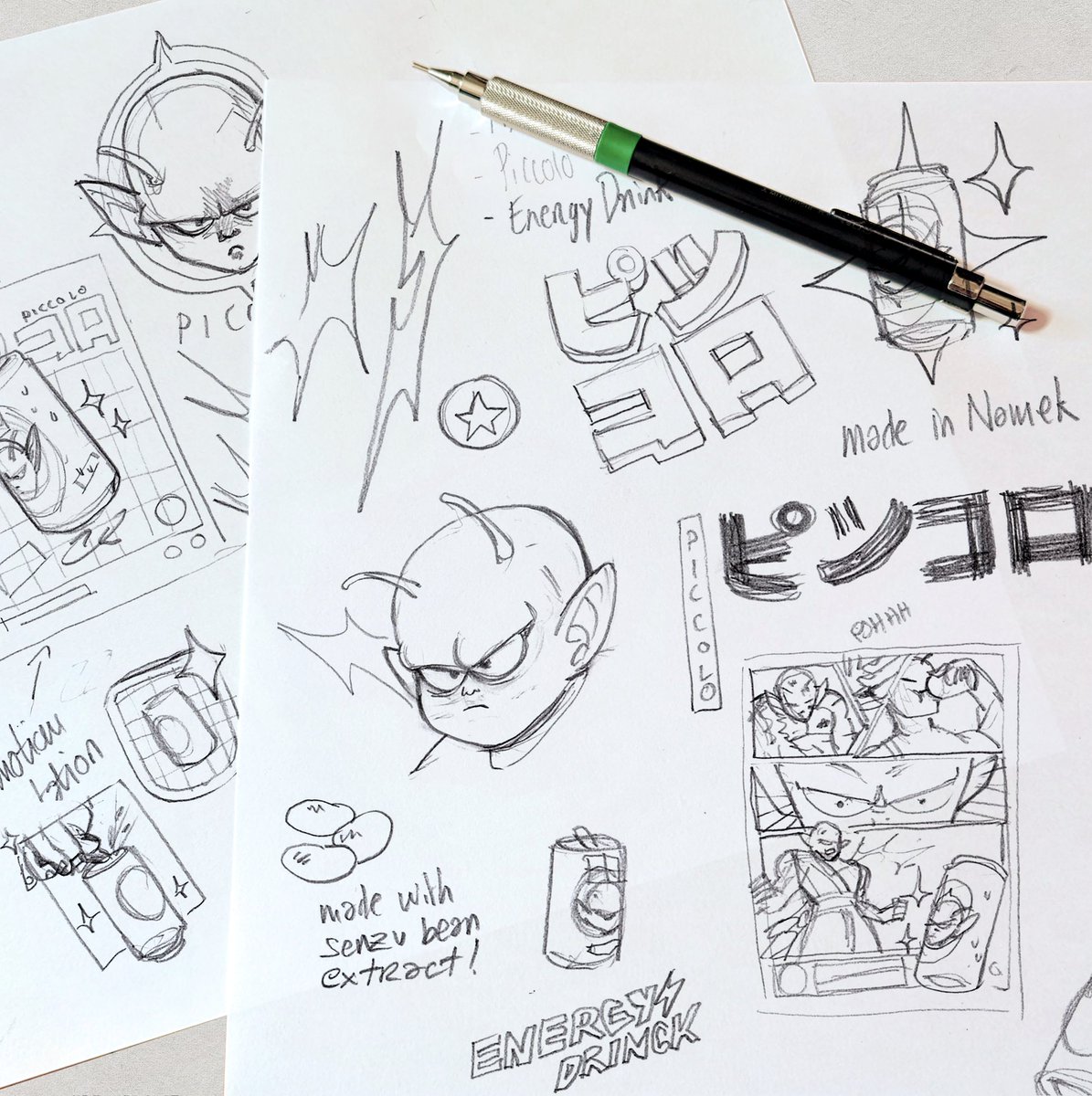 Bandit_2_studio's tweet photo. Work in progress du petit projet Piccolo Drink https://t.co/LiXmTmb5HW