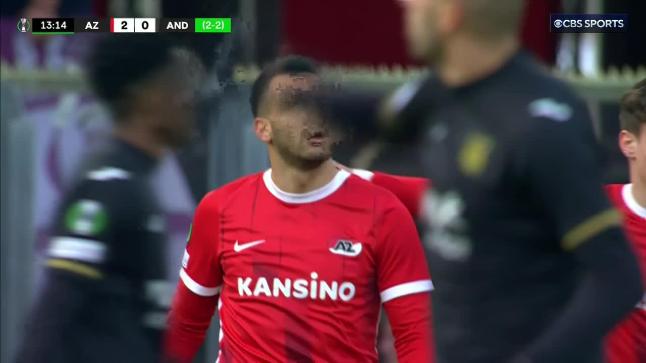 AZ ALKMAAR ERASE A TWO GOAL DEFICIT IN 13 MINUTES. 😳”