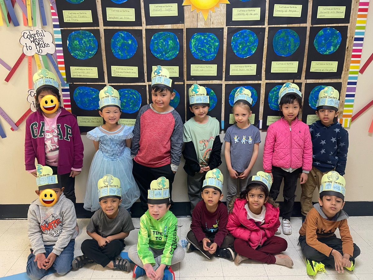 MsGuarasci's tweet photo. Kinderkids are preparing for Earth Day! 🌎 We brainstormed different ways to take care of the Earth. #proud2bnhpgcp @GCPelementary @NHPGCP https://t.co/9nZm2Svgok