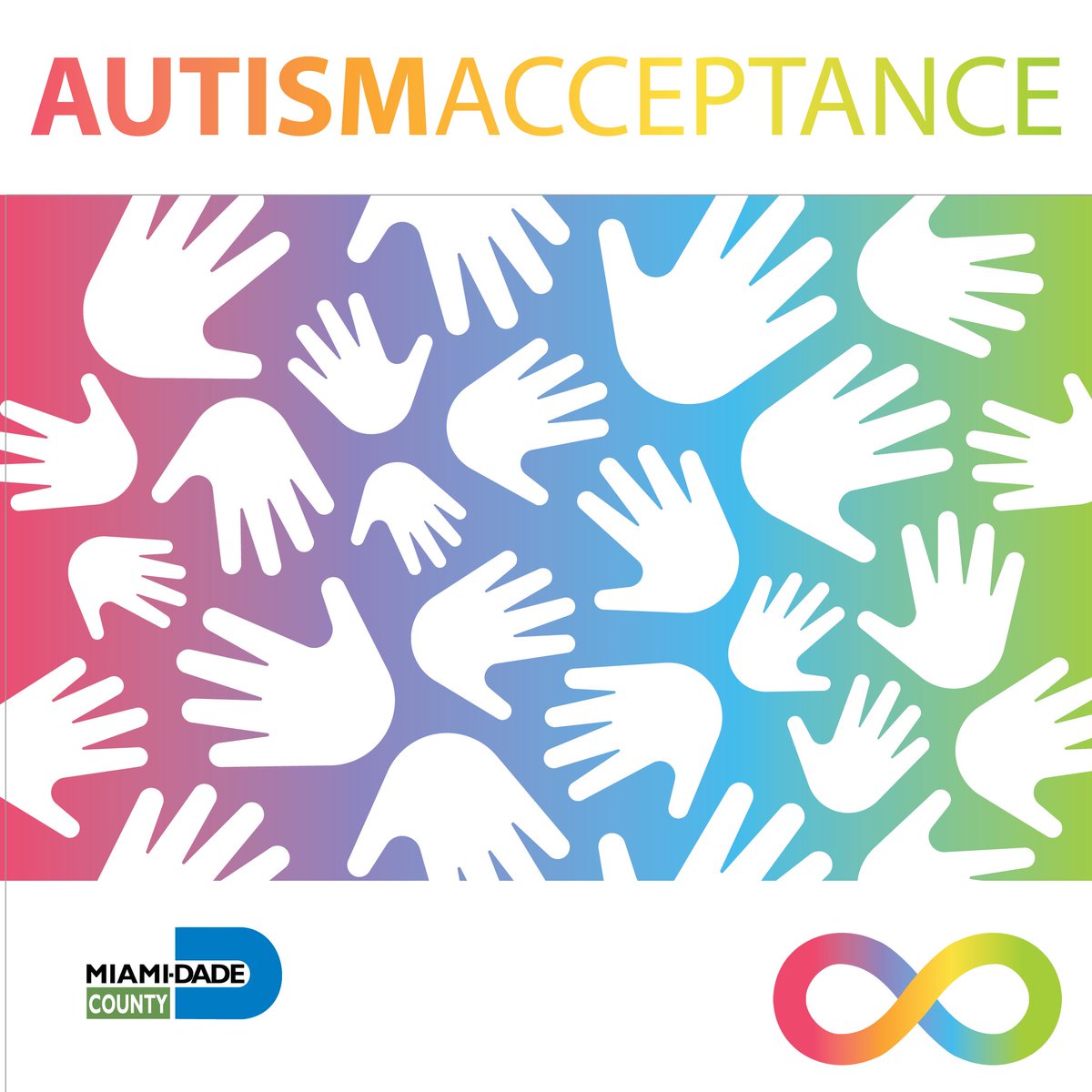 Autism is a beautiful variation of the human experience, and it's time we celebrate and accept it. Let's spread love and acceptance for all in #OurCounty. #AutismAcceptance