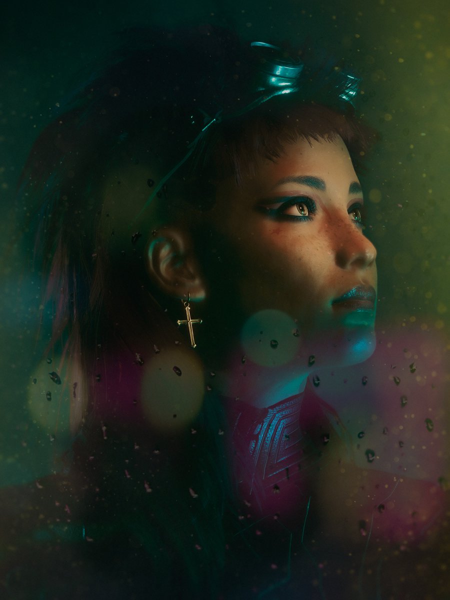 I don't even know what to call it. Picture taken with  CP2077.
#Cyberpunk2077 #VirtualPhotography
#ThePhotoMode #GamerGram  #VGPUnite