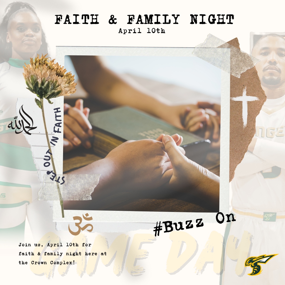 StingersTBL's tweet photo. It's GAME DAY here again at the Crown Complex Arena!
Tonight our Fayetteville Stingers take on the Raleigh Stingers for Faith & Family Night at 7:15 PM.
Get your tickets now (link in bio) or at the box office when you arrive. You don't want to miss it!
#BuzzOn #TBL #adiffe... https://t.co/70wkSQo7gk