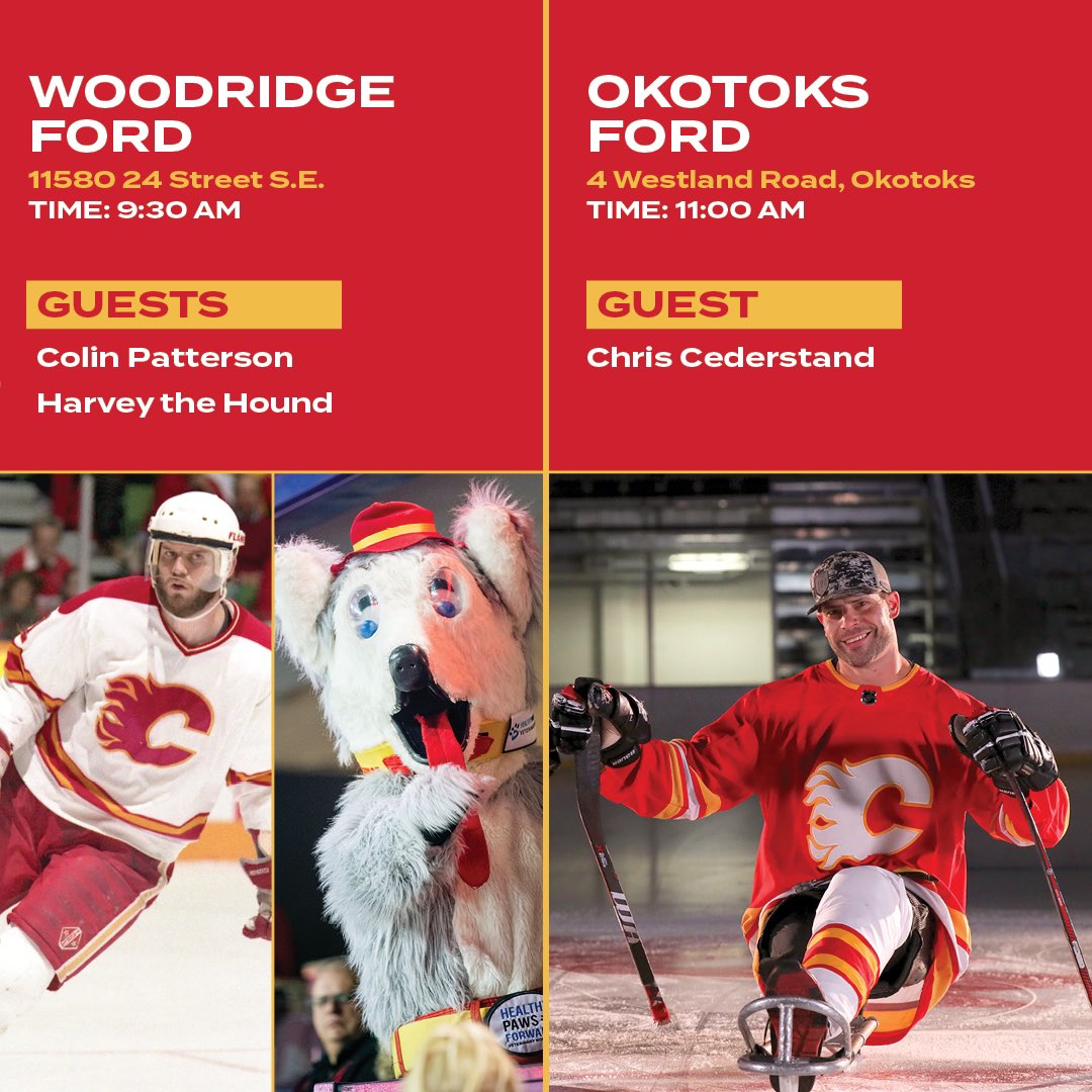 FlamesFdn's tweet photo. This Friday, our friends @flamessportbank are hosting an equipment drive at all seven of their Calgary Flames Sports Bank drop-off locations! 

Stop by with your gently used sports equipment to support local youth in need, and for a chance to meet CSEC celebrities! 🔥🔥 https://t.co/GYgJ19Y6wv