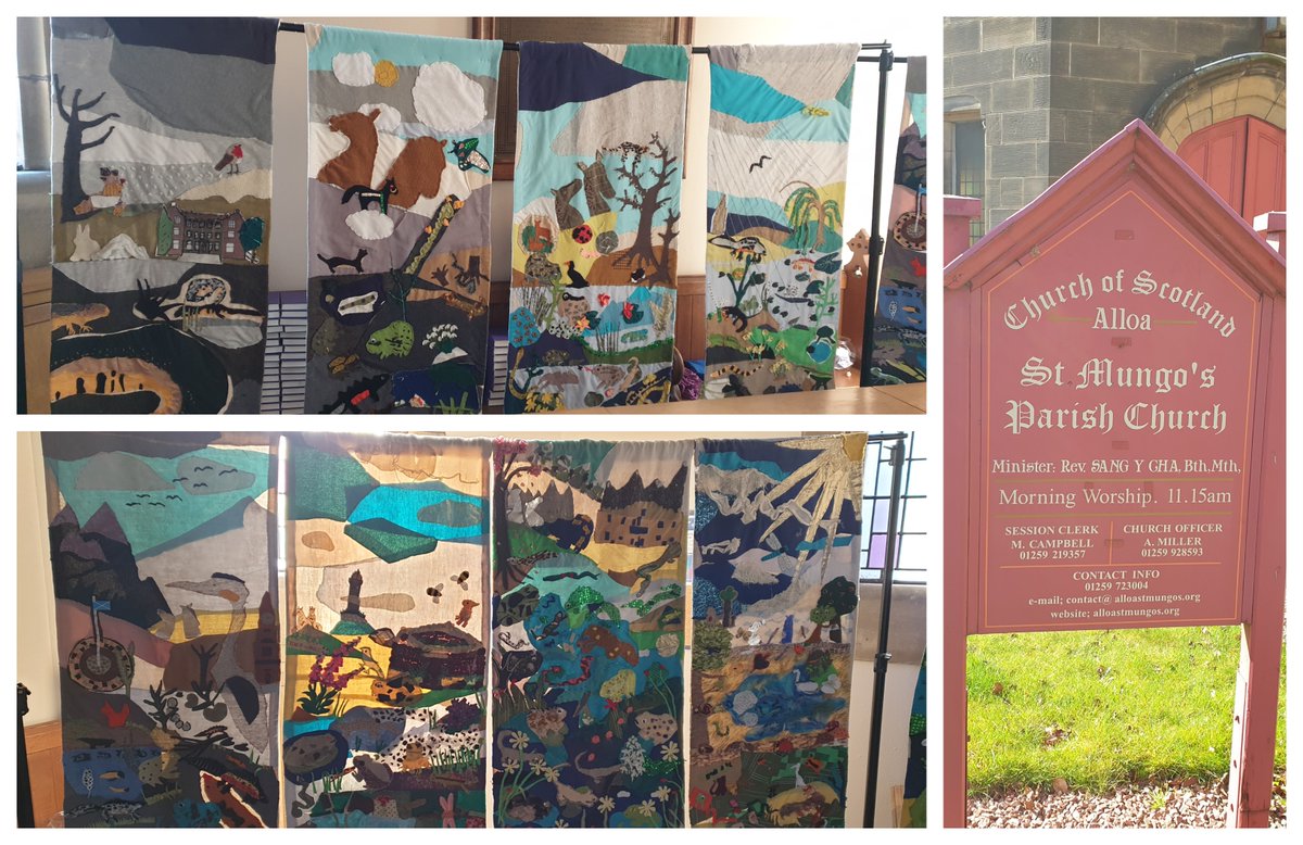 froglifers's tweet photo. There’s still time to catch Froglife’s Mapestry community-art exhibit at St. Mungos Parish Church in Alloa this month! Find out more about the #MapestryTour here: https://t.co/LH5LLqGpFU
@HeritageFundUK #art #community #localheritage https://t.co/CzmrFpTyBg