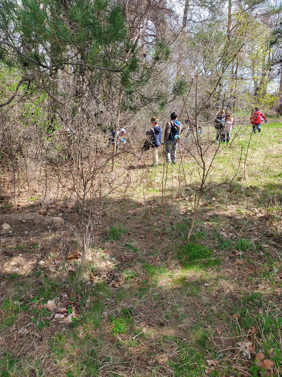 Happy early Earth Day from the grade 3 students <a href="/hfcatholic/">Holy Family School</a>! Today we worked together to pick up trash from our school field and gardens to do our part to keep 🌎 clean.