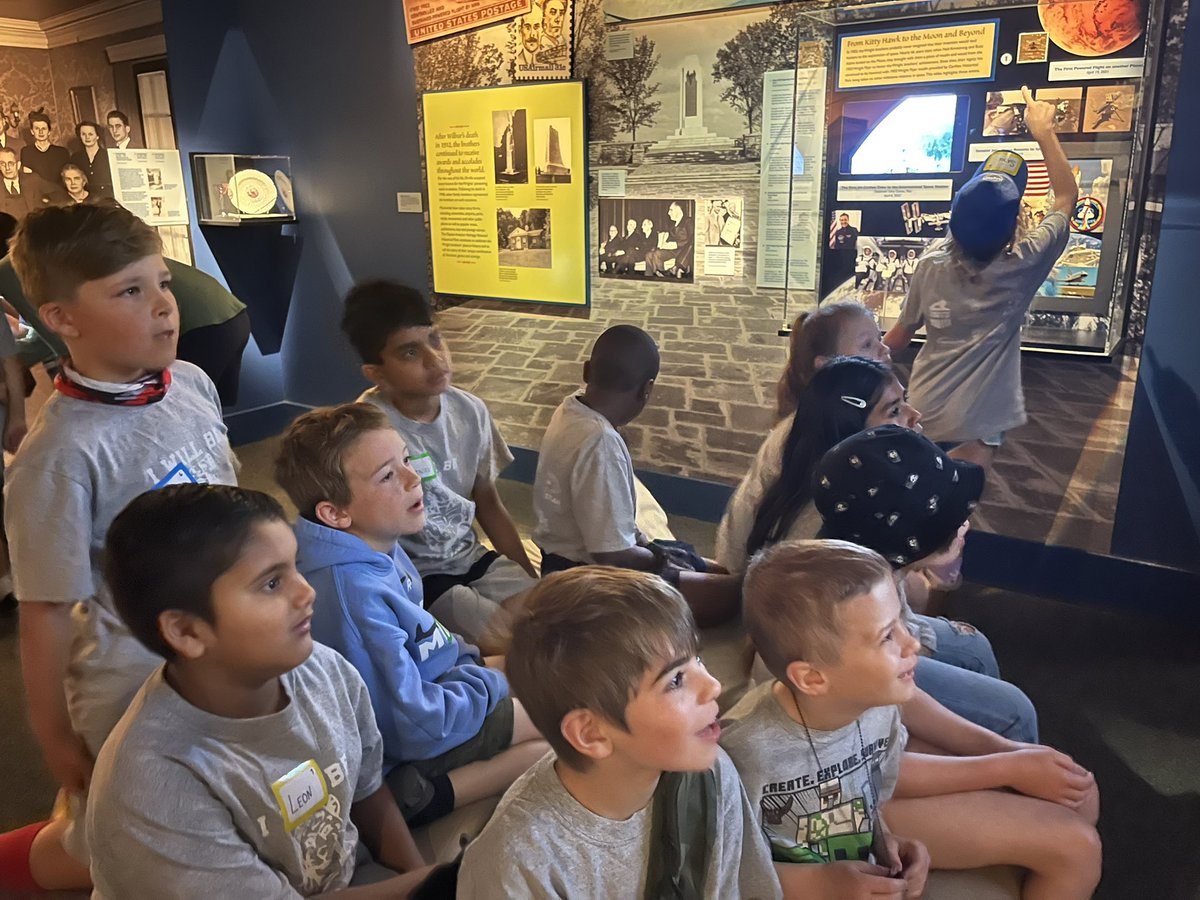 MrsOliver27's tweet photo. We had a great time at Carillon Historical Park learning about the Wright Brothers and life in the past! @daytonhistory #cheetahpride #WEareLakota https://t.co/XqSMqsU92s
