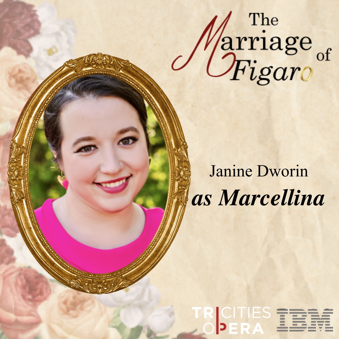 tricitiesopera's tweet photo. Welcome back Miss Janine Dworin. She will be the housekeeper of Doctor Bartolo, Marcellina. 
Miss Dworin recently was the winner of the Arkansas District in the Metropolitan Opera’s 2022 Laffont Competition. Her incredible talent has given her a long list of roles, including L... https://t.co/ATbxKoKTim