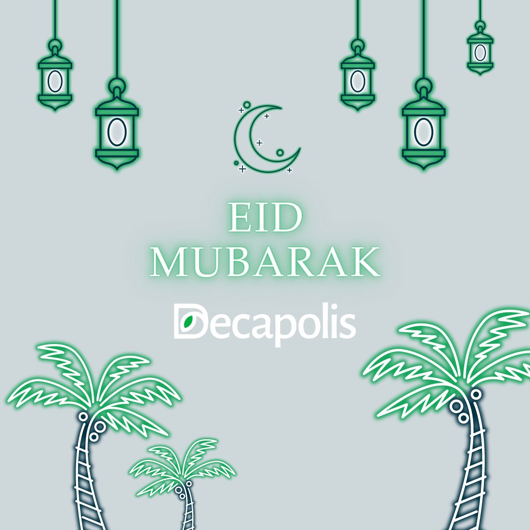 Happy Eid From Decapolis Software