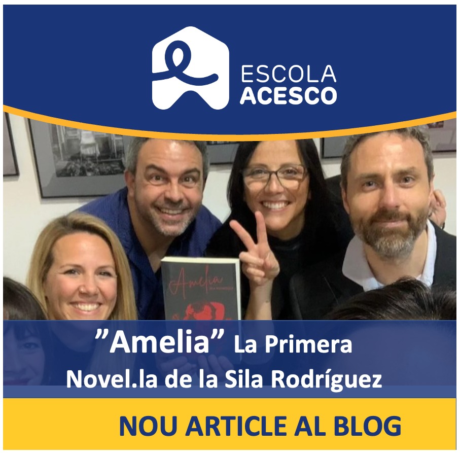 EscolaACESCO's tweet photo. L'Escola Acesco està emocionada d'anunciar que la seva professora, Sílvia Pinilla (Sila Rodriguez) ha presentat el seu primer llibre titulat "Amelia" 

Des de l'Escola Acesco, estem molt orgullosos que els nostres mestres puguin fer realitat els seus somnis https://t.co/n0CgxD6iSq