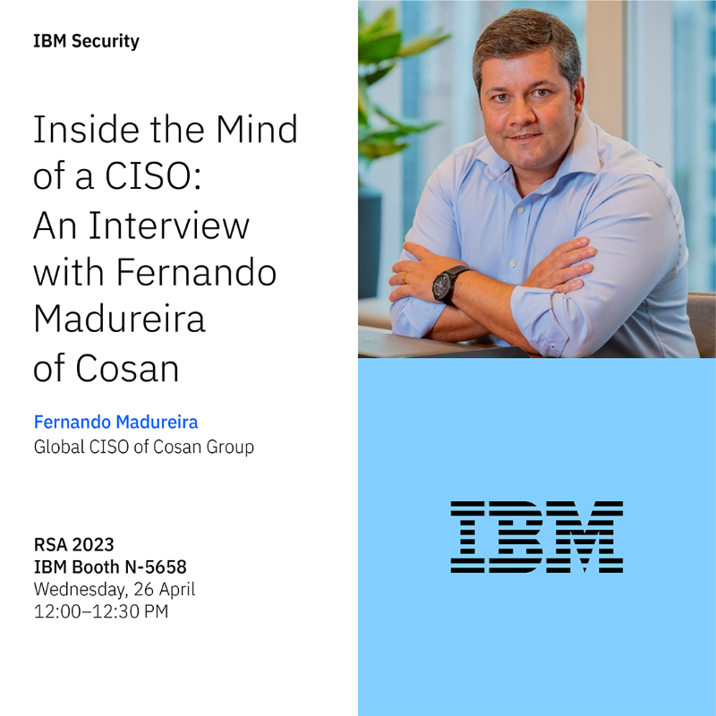 IBMSecurity's tweet photo. Next week at @RSAConference, IBM is unveiling new innovations to help accelerate threat detection and response.

Visit us at Booth N-5658 to learn more and hear cybersecurity experts discuss AI, incident response, and hacking. 👇🏾