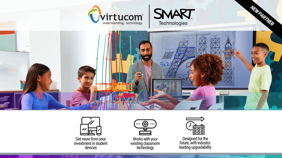 SMART Boards not only leverage the tools and technology currently in your classrooms, they are built to last and to support the latest technology.

hubs.li/Q01KGNQT0