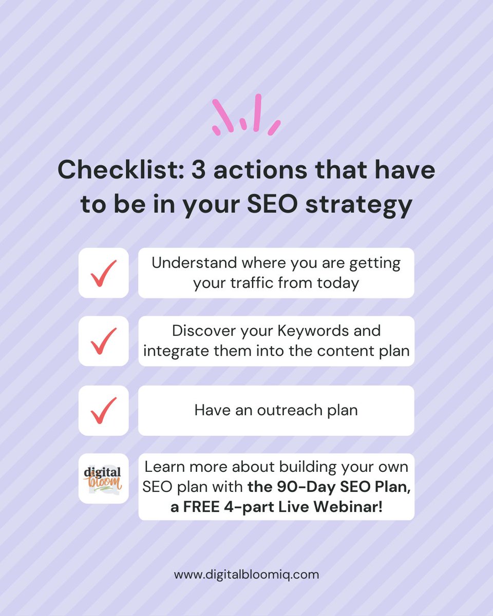 If you are tired of being lost in the search engine abyss... make sure you're ticking these three boxes for a killer SEO strategy!

Want to learn the basics of Search Marketing and turn your SEO strategy into a dream client magnet? Join our FREE 4-part live webinar training and l