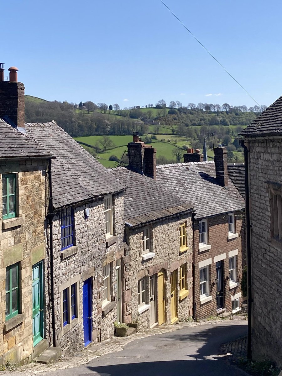 Making the most of today's glorious weather. Exploring Wirksworth on our post lunch walk. #LeMistral #Wirksworth #Derbyshire