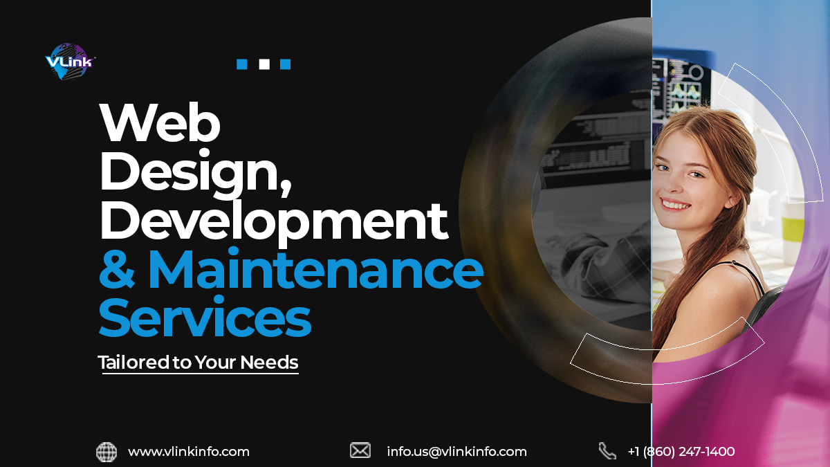 VLinkInc's tweet image. Searching for #WebDevelopmentsolutions tailored to meet your unique business requirements? VLink can help!
Learn more: bit.ly/3UQ2Cl7
#WebDesign #WebDevelopment #WebsiteDesign #WebsiteDevelopment #DigitalTransformation #technologypartner #vlinkinc #hireWebDevelopers