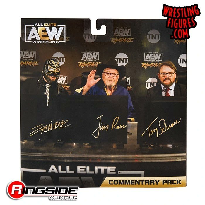 New Images! @AEW Announcer Accessories Pack #RingsideExclusive!

Accessories include:
▪️Break-apart Announcer's table 
▪️3 Displays
▪️3 Headsets
▪️AEW fabric backdrop

Shop at Ringsid.ec/AEWAccessories

#WrestlingFigures #RingsideCollectibles #AEW #AEWDynamite @Jazwares