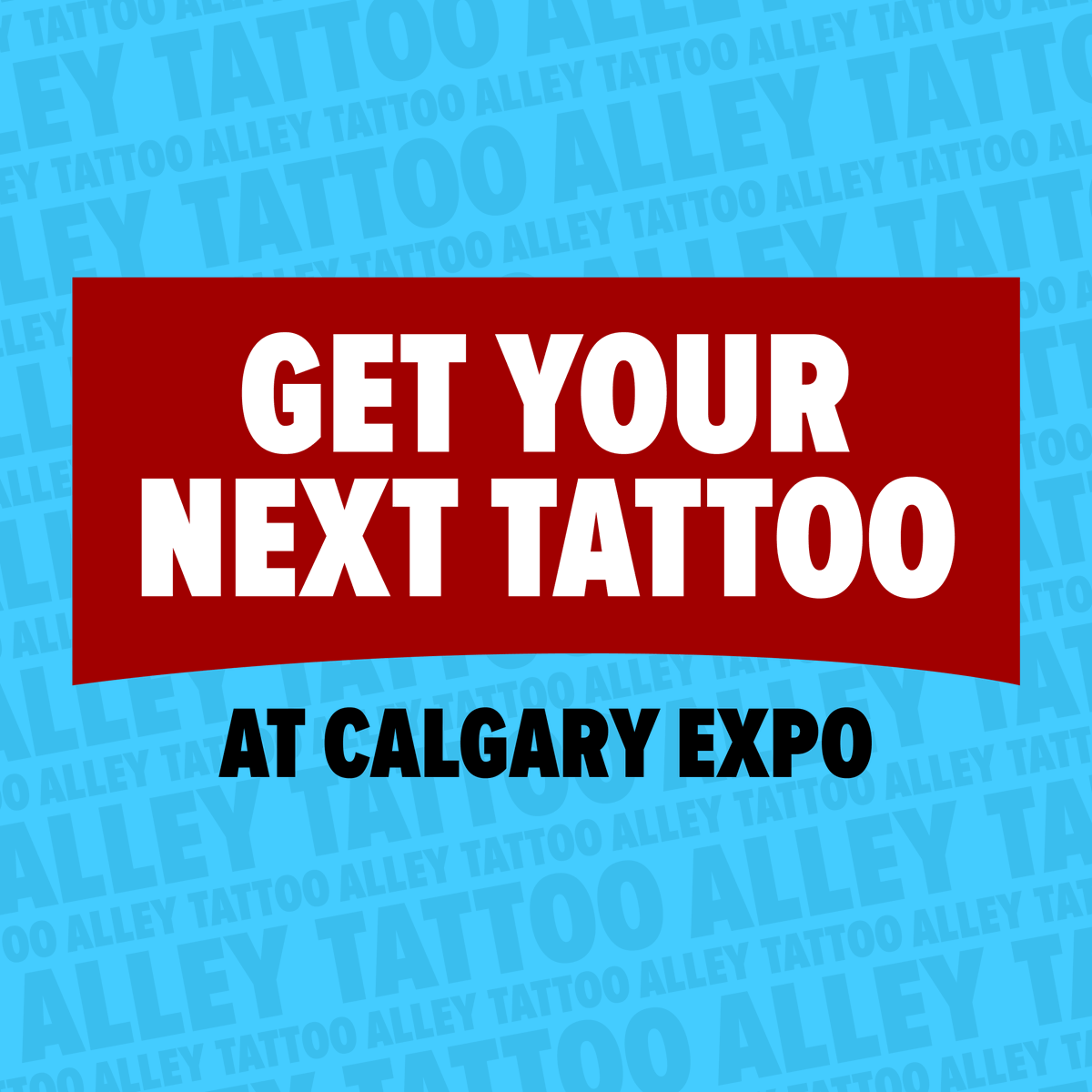 Calgaryexpo's tweet photo. Keep your CALGARY EXPO memories for a lifetime by visiting Tattoo Alley. Thanks to Ink Fusion Tattoo Empire, talented tattoo artists like Chris Rhyason, Tony Sklepic, Andrea Swabb, and Steve Peace will be tattooing all weekend. Book now to get inked. https://t.co/pnH1LcaeuX https://t.co/VRUW4Ni7ya