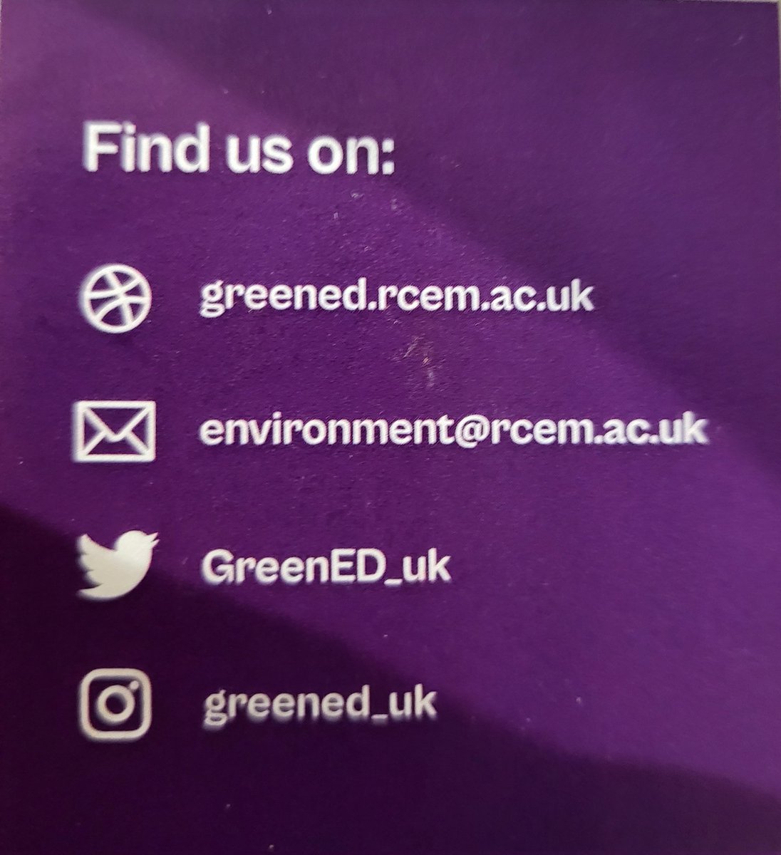 We've had a great time at #RCEMcpd

Thanks to everyone who took the time to chat to us at the GreenED stall

You can hear more about the GreenED project at our @SusHealthcare networking event 
24th April 19:00-20:00

eventbrite.co.uk/e/sustainable-…

@RCollEM @RCEMevents