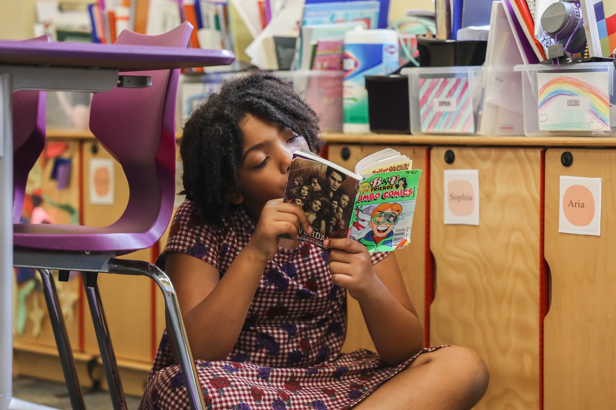 LastingerCenter's tweet photo. “We’re dedicated to saving our bookworms, one educational community at a time.” 

Check out Paige Pullen’s article on improving children’s literacy rates 📚  https://t.co/aP5jg1qrQk @pcpullen https://t.co/n9NZaMMVTj