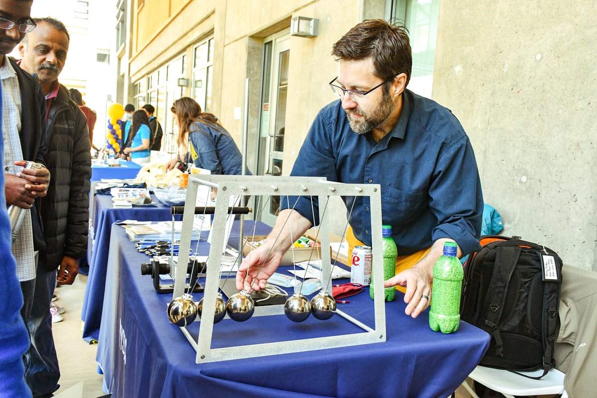 UCMercedPhysics's tweet photo. Come check out our Physics table this Saturady at UC Merced’s Annual Bobcat Day!!
Immerse yourself in physics demos, take a lab tour, and ask questions about the physics major here at UC Merced!
When: April 22 (9am-2pm)
https://t.co/5AHxVq4uDG
#physicsmajor #ucmerced @ucmerced https://t.co/tPOA9v7zcR