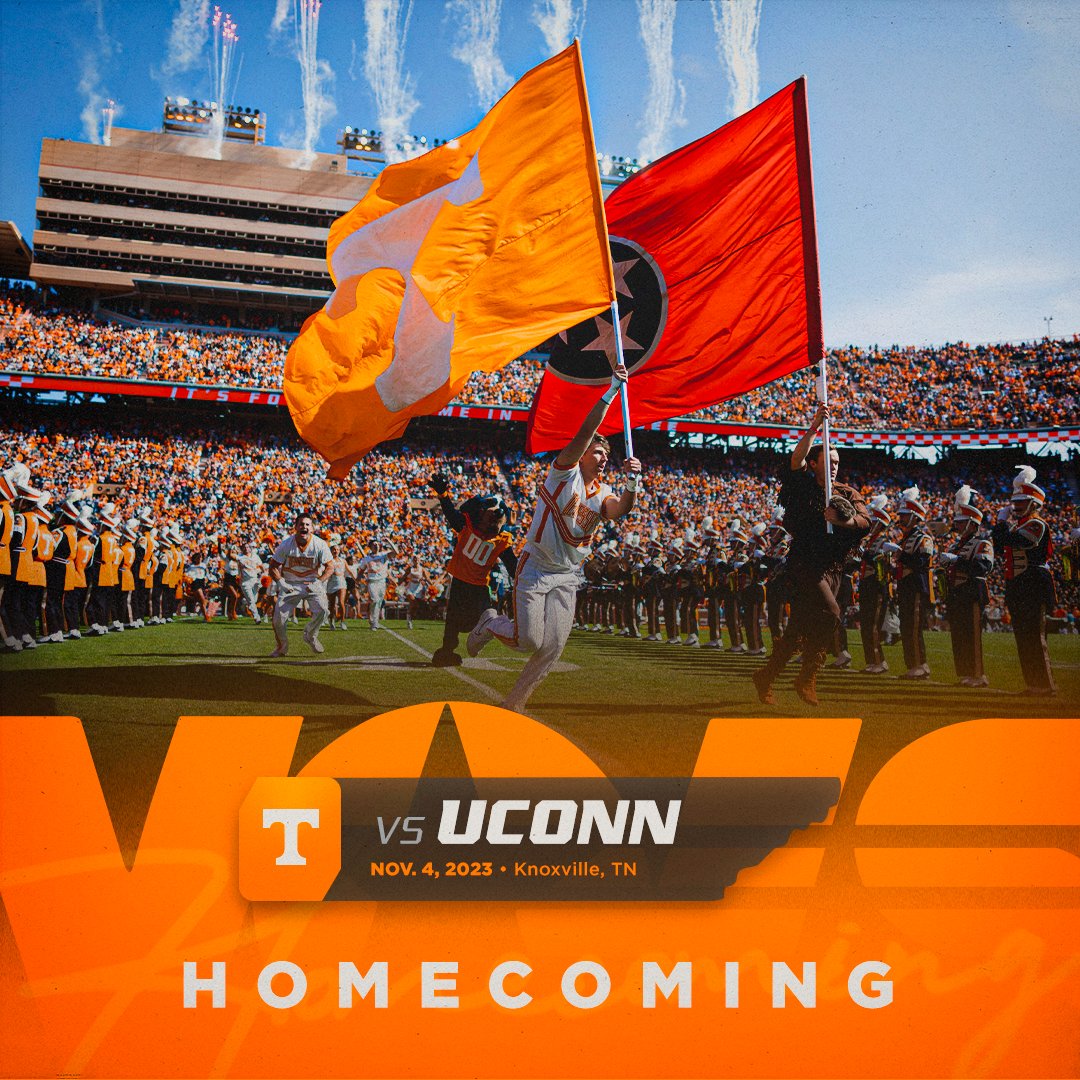 Tennessee Football on Twitter "Save the Date vs UConn📅