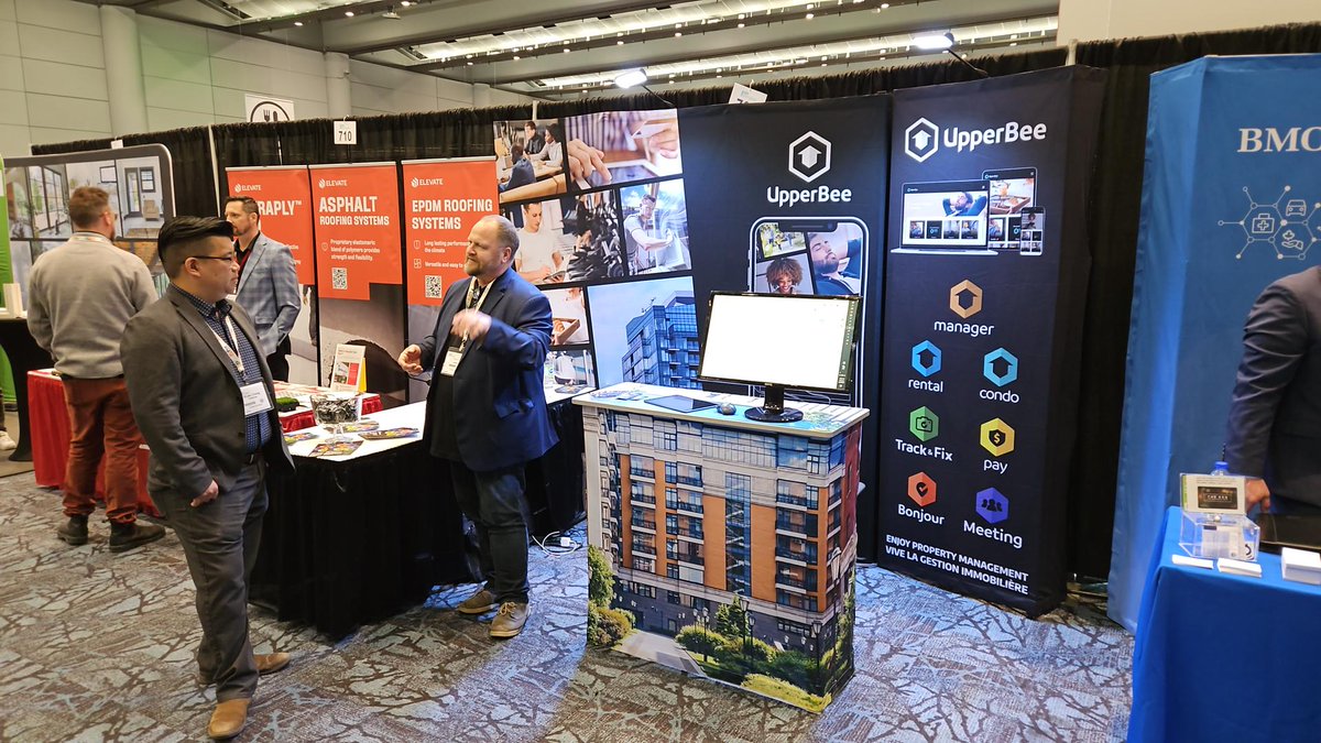 realUpperBee's tweet photo. #PMSPRINGFEST: The leading Event for Property Managers is today
Visit our booth #708, now is the time to try UpperBee, the integrated web-based accounting and property management platform!
@BuildingsCanada  #PMSpringfest2023  #condominium #condo #proptech #propertymanagement https://t.co/fQmkMGpfXI
