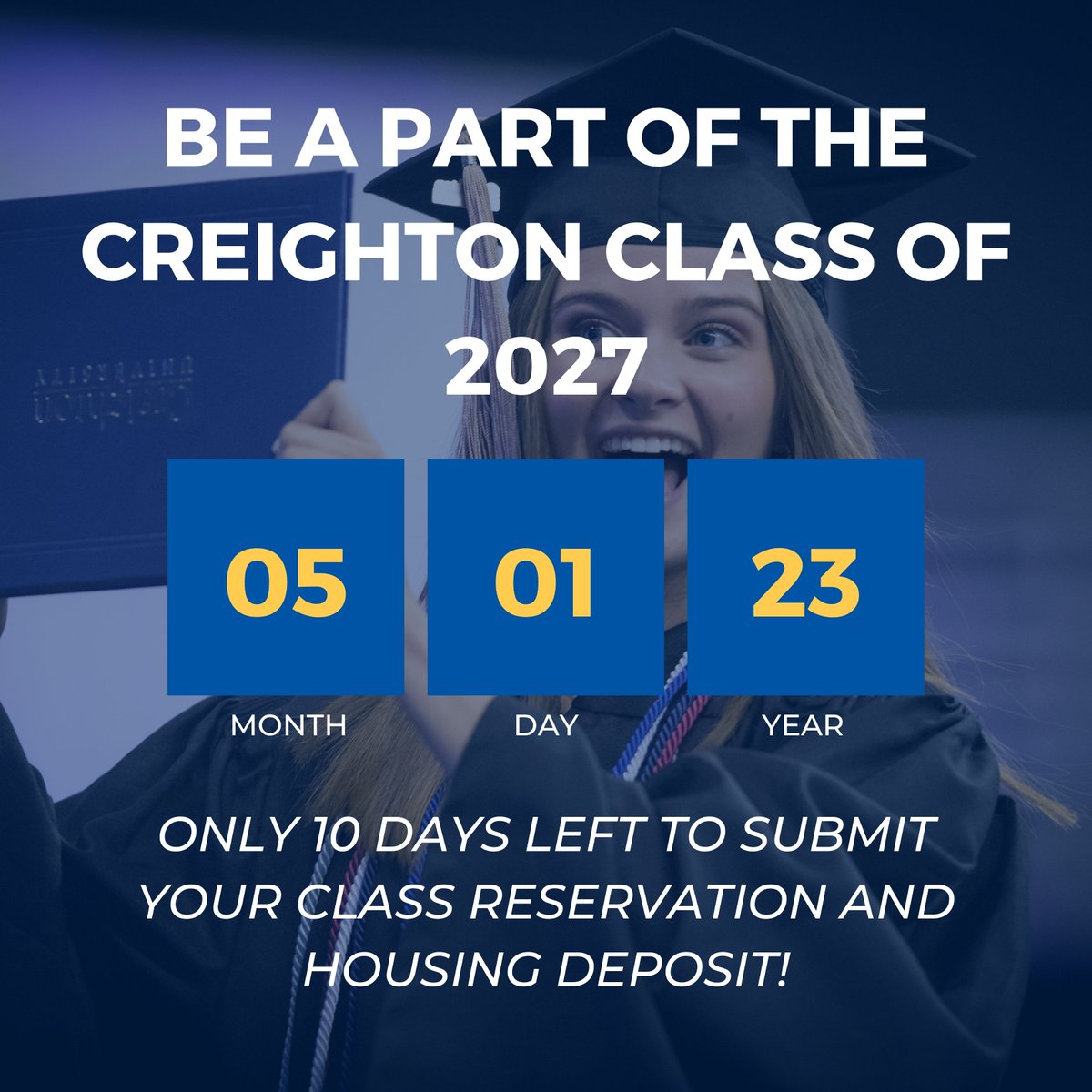 Creighton Admissions tweet media