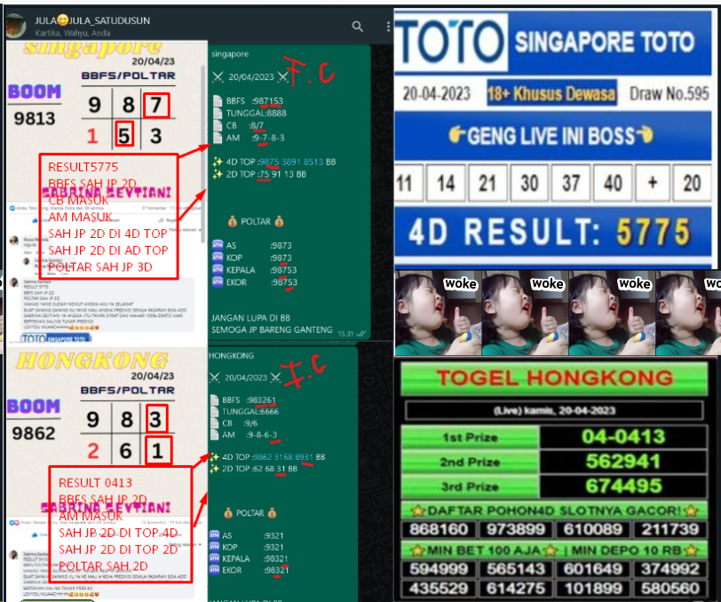 Sabrina_4Dshoot's tweet photo. SAH SAH JP DI 2 PASARAN,CUAN LAGI HARI INI YA SAY WALAUPUN 2D GPP,SALAM WDWD WOKE
#togelonline #togeljitu #togelslot #togelsgp #togelhk #togelhariini #togeljackpot #togeljp #TOGEL https://t.co/65sUZQo9i8