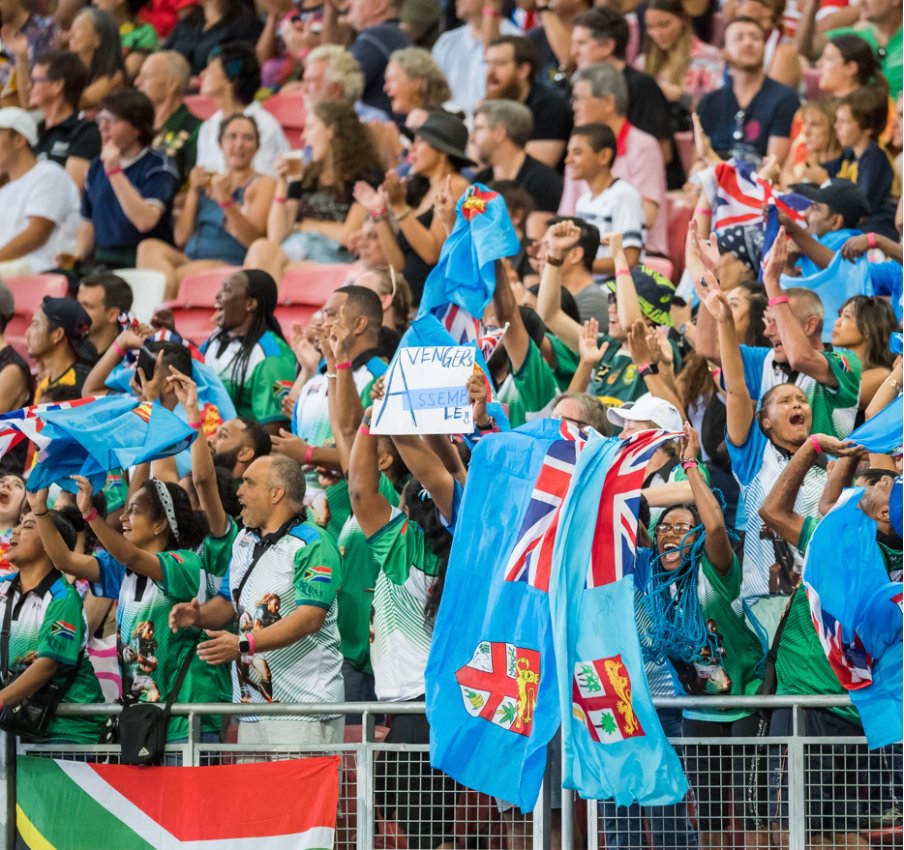 MindpearlGroup's tweet photo. Some impressions from Mindpearl's incentive trip to the Singapore 7s 🏉. An incredible opportunity for our Mindpearl South Africa  🇿🇦and Mindpearl Fiji 🇫🇯 offices to meet up and cheer our hearts out❣️

#Singapore7s #HSBC7s #Mindpearl #EmployerofChoice #WorkHardPlayHard https://t.co/YqxkRjAiVe