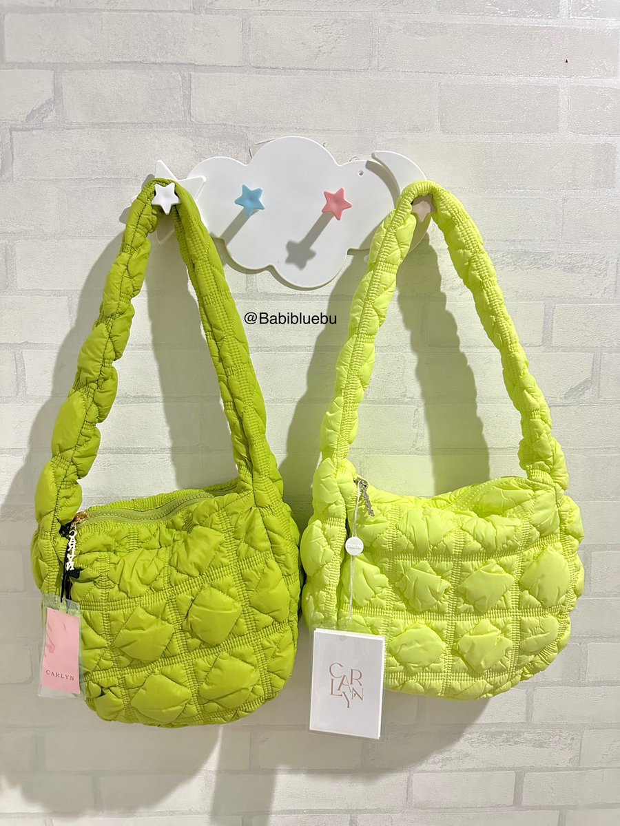 babibluebu's tweet photo. ความเขียวของน้อง wasabi &amp; น้อง lime

สอบถามได้ที่ https://t.co/L9fdsi9XjS

#กดเว็บเกาหลี 
#ชิปปิ้งเกาหลี
#กดเว็บ 
#พรีออเดอร์เกาหลี
#carlynbag #carlynthailand #รับหิ้วเกาหลี #carlyn #carlyncozy #กระเป๋าcarlyn #พรีออเดอร์เกาหลี #carlynpoing  #carly
 #รีวิวให้babi https://t.co/LFiI9cZVdO