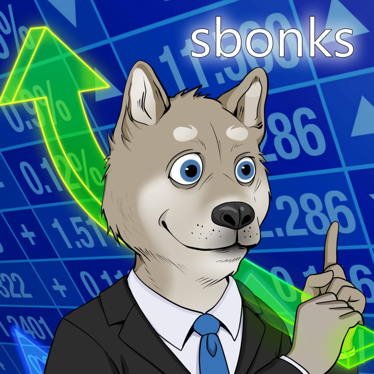 Market down but Shibonk up! 🚀
Why? Cuz SBONKS! 💹

<a href="/hey_wallet/">Hey Wallet!</a> send 0.004 $SBONK to the first 1000 retweets and comments #Solana #PEPE #wojak #SHIBAI